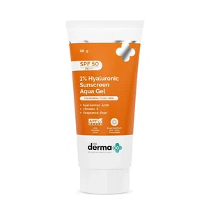The Derma Co 1% Hyaluronic Sunscreen Aqua Gel 80gm