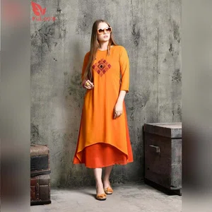 FuLoo's Magic Dress Heavy Georgette with With Emboridery #1239