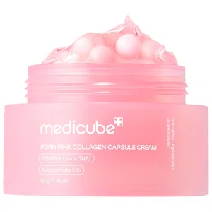 Medicube PDRN Pink Collagen Capsule Cream – Salmon DNA Glow Treatment (55g)