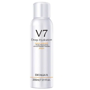 BIOAQUA V7 Deep Hydration Glowing Body Spray – Instant Brightening & Sun Protection (200ml)