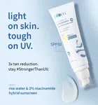 Plum Goodness 2% Niacinamide & Rice Water Spf 50 Pa+++ Hybrid Sunscreen 50Ml