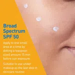CeraVe Face Sunscreen SPF 50 (75ml) - 100% Mineral Filter with Ceramides & Niacinamide - Fragrance-Free