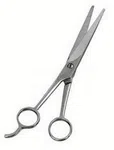 Professional Stainless Steel Hair Cutting Scissors - Sharp Edge Barber Shears & Hairdressing Trimming Tool for Home and Salon Use