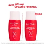 Dot & Key Strawberry Dew Tinted Sunscreen | 03 Sand | In-Vivo Tested SPF 50+ PA++++ With New-Age UV Filters, Brightens & Protects Skin, Ultra-light, Blends Easily, With Niacinamide, Natural Finish, Non-Sticky | 50ml