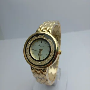 Women Watch Fashionable  Round Dial Stainless Steel Waterproof Watch For Women