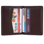 Hammonds Flycatcher Redwood Brown Leather Unisex Rfid Card Holder (Cc601Lnbr)