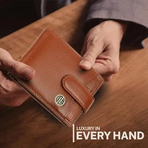 Hammonds Flycatcher Tan Genuine Leather Wallet For Men