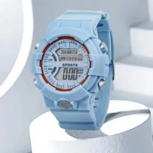 Trendy Digital Sports Fashionable Watch For Kids
