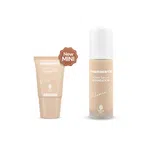 Mamaearth Glow Serum Foundation Mini Tube - Nude Glow - 18ml