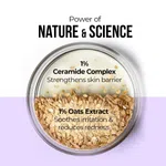 Dr. Sheth's Oats & Ceramide Spf 50+ Pa++++ | Oil-Free Sunscreen For Sensitive Skin 50g