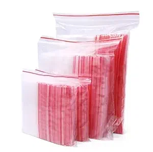 4x5inch New 100-Pack Clear Zip Lock Bags, Small Clear Plastic Bags, Reusable For Gift Wrapping And Packaging