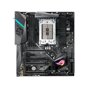ASUS ROG STRIX X399-E GAMING AMD Ryzen Threadripper TR4 DDR4 M.2 U.2 X399 EATX HEDT Motherboard with onboard 802.11AC WiFi, USB 3.1 Gen2, and AURA Sync RGB Lighting