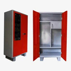 Orange Color Plain Locker Full Door Mirror Leg Daraz