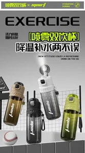 Dual-Use Mist Water Bottle