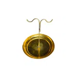2 In 1 Brass Bateko Dhoop Holder / Stand (Aprox 12 CM Diameter) बाटेको धुपस्ट्याण्ड