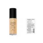 Milani Conceal + Perfect 2-in-1 Foundation + Concealer (30ml) - 03 Light Beige - Water-Resistant & Full Coverage