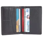 Hammonds Flycatcher Grey Unisex Genuine Leather Card Holder