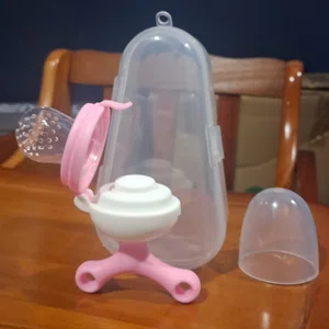 Baby Fruit Feeder With Storage Box And Pusher