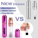Mini Portable Refillable Perfume Atomizer Bottle - 10ml Pocket Spray