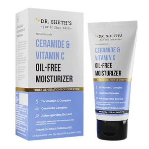 Dr. Sheth's Ceramide & Vitamin C Oil-Free Moisturizer - 50g