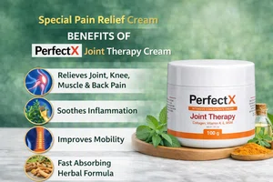 PerfectX Joint & Bone Therapy Cream 100g | Special Pain Relief Cream | Knee, Back & Muscle Pain Relief | Original Indian Formula
