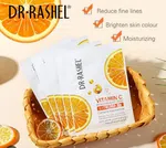 Dr. Rashel Vitamin C Brightening & Anti-Aging Silk Face Mask (Pack of 5 Pcs) / Niacinamide Infused Glow Sheet Mask Set