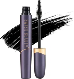 Mascara | Water Resistant Mascara by Swiss Beauty | Intense Colour Payoff | Long-Lasting | Black, 7.5Ml