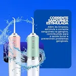 Smart Dental Water Flosser for Teeth | With Normal, Point, DIY & Pulse Mode | Rechargeable & Compact | Teeth Cleaner | Oral Care | Flosser Dental Kit | 200ml Water Capacity | Dental Flosser