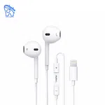 Elephu TuneZ 1010 Earphones| Type Lightning/Iphone | 3 button controller with MIC| Hi-Res audio| Deep Bass| Stereo sound