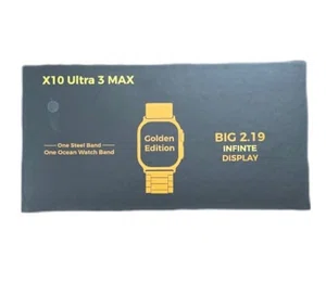 X10 ultra 3 max golden edition smartwatch