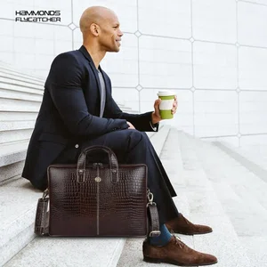 Hammonds Flycatcher Genuine Leather Laptop Bag