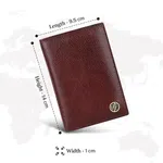 Hammonds Flycatcher Unisex Leather Passport Holder (PH602MH) - Purse | Wallet For Men And Women | Passport Holder