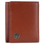 Hammonds Flycatcher Genuine Leather Brown Trifold Wallet For Men