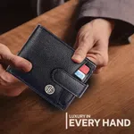 Hammonds Flycatcher Genuine Leather Black Wallet For Men