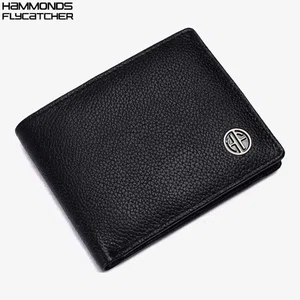 Hammonds Flycatcher Genuine Leather Black Wallet For Men (HF 594 BLK) - Men's Leather Wallet | Purse For Men |