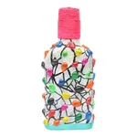 Hot Glue Bubble Hand Print Handmade Craft Bottle For Decoration