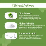 The Derma Co 5% Cica-Glow Daily Face Moisturizer With Alpha Arbutin & Tranexamic Acid - 50 G