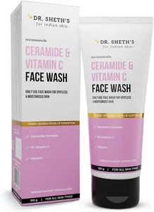 Dr. Sheth's Ceramide & Vitamin C Face Wash -100g