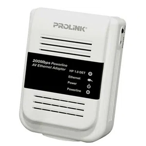 Prolink Powerline AV Ethernet 200Mbps Networking Device - PPL1201