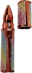 2 In 1 Electric Eyebrow Trimmer & Painless Facial Hair Remover For Women – Rainbow Glitter Finish