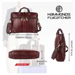 Hammonds Flycatcher Genuine Leather Laptop Bag 152 BRN