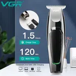 VGR V-030 Professional Hair Trimmer Runtime: 100 min Trimmer for Men (Black)