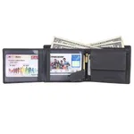 Hammonds Flycatcher Genuine Leather Grey Wallet For Men (HF 592 GRY)