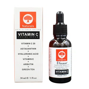 Disaar Beauty Vitamin C Facial Serum With Hyaluronic Acid & Vitamin E - 30ml