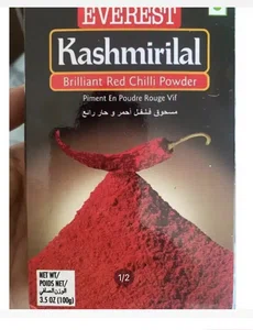 Everest Kashmirilal Red Chilli Powder 100 Gm Packet