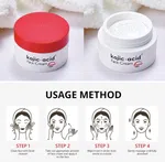 GuanJing Beauty Kojic Acid Face Cream – 50g Deep Nourishing & Brightening Facial Moisturizer for Radiant Skin Tone