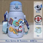 Stainless Steel Water Bottle with Sipper