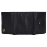 Hammonds Flycatcher Genuine Leather Black Trifold Wallet For Men - Men's Leather Wallet | Purse For Men |