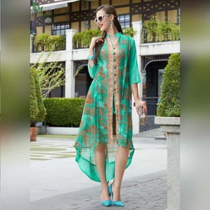 FuLoo's Vol-7 Dress Heavy Georgette for Women #1077
