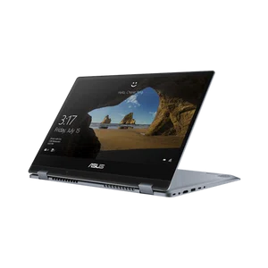 ASUS TP412FA-Touch - Intel Core i3 10th Gen 14 FHD TOUCH 360 Thin and Light Laptop (4GB RAM/ 256 GB NVMe SSD / Genuine Windows 10/ FACE UNLOCK / GREY , BACKLIT KB, Sleeve, Stylus, Mouse/ 1.5 kg)